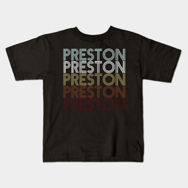 Preston Kids T-Shirt by thinkBig